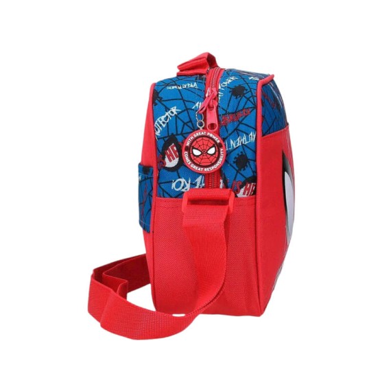 Lancheira com Tiracolo SPIDERMAN Authentic Vermelha | Ref. 186.4254841