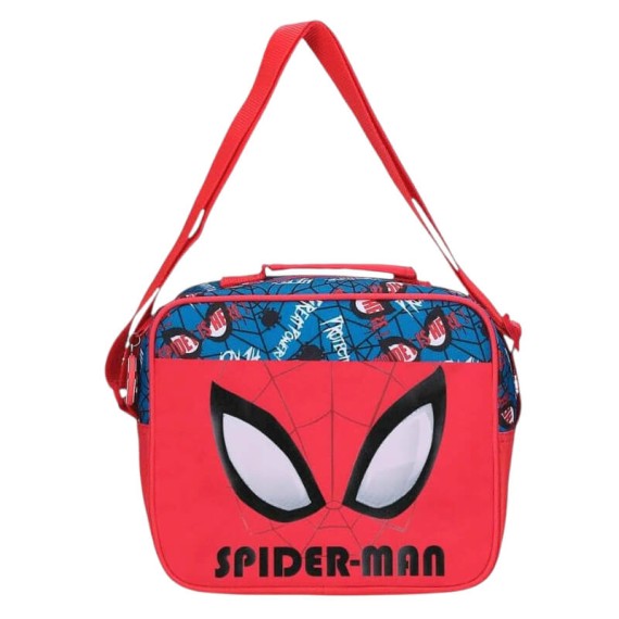 Lancheira com Tiracolo SPIDERMAN Authentic Vermelha | Ref. 186.4254841