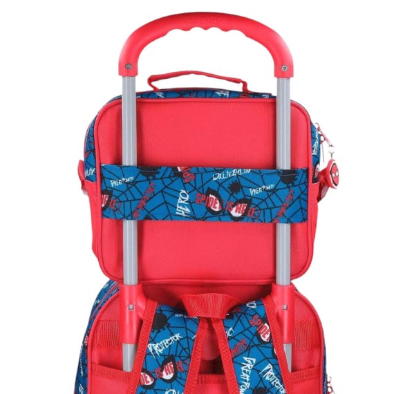 Lancheira com Tiracolo SPIDERMAN Authentic Vermelha | Ref. 186.4254841
