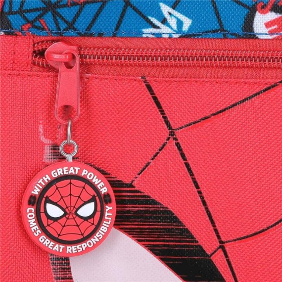Lancheira com Tiracolo SPIDERMAN Authentic Vermelha | Ref. 186.4254841