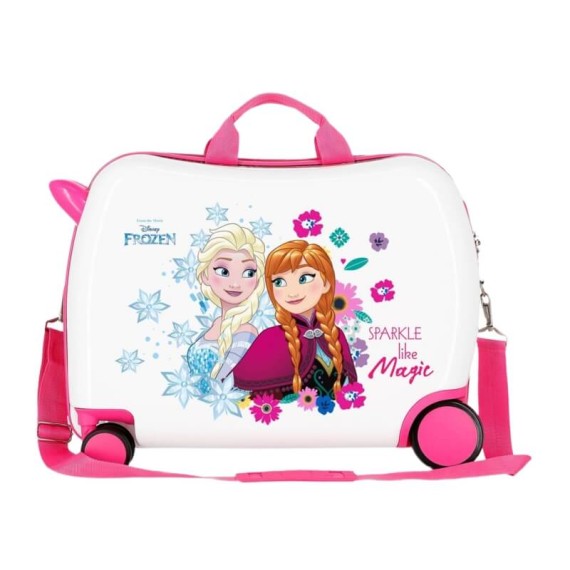 Mala de Viagem Infantil 4 Rodas FROZEN Sparkle Like Magic Rosa | Ref. 186.2429861