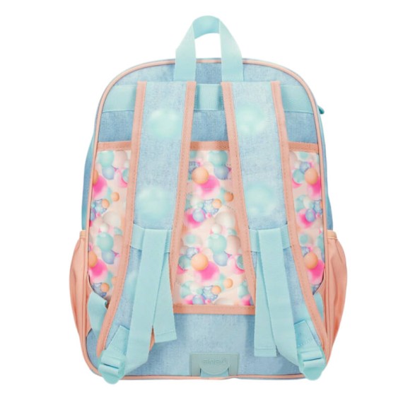 Mochila Escolar Adap. 38cm ENSO Bubbles Azul Ganga | Ref. 186.97824D1