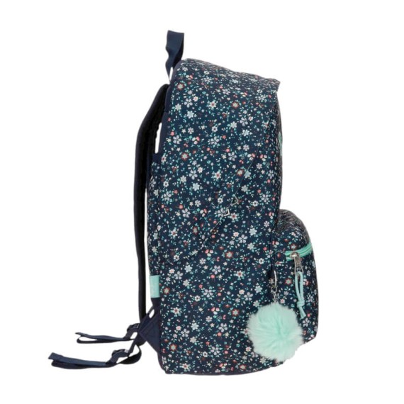 Mochila Escolar 42cm PEPE JEANS Alenka Azul Marinho | Ref. 186.6712321