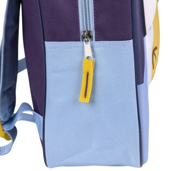 Mochila Infantil 27cm BLUEY 3D Aplicações Azul Escuro | Ref. 299.2100004869