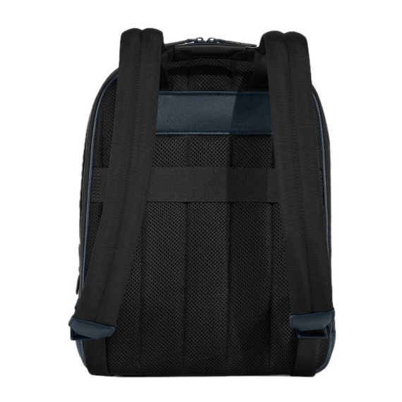 Mochila Média 3 Compart. MONTBLANC Sartorial Tweed Blue | Ref. 238.220335