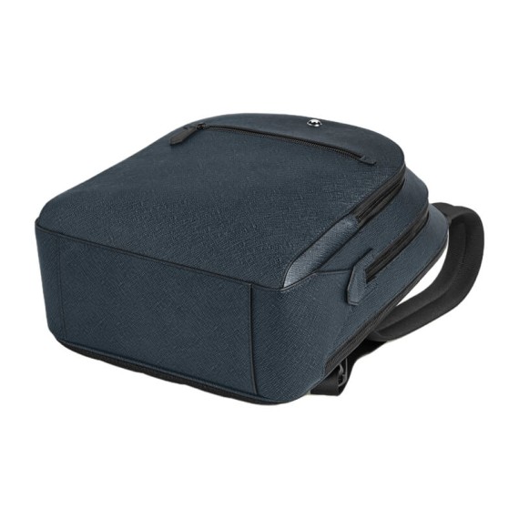 Mochila Média 3 Compart. MONTBLANC Sartorial Tweed Blue | Ref. 238.220335