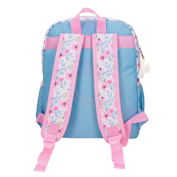 Mochila Pré-Escolar 33cm ENSO Full of Flowers Lilás | Ref. 186.9772321