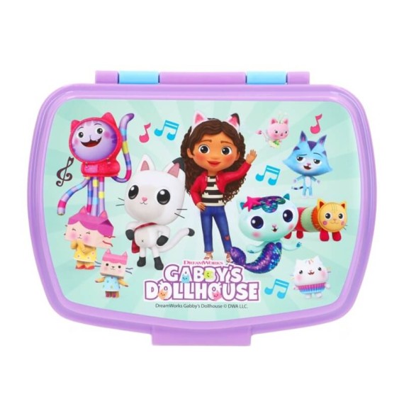 Sanduicheira Rectangular GABBY’S Dollhouse “Party” Multicolor | Ref. 248.21274 Sanduicheira Rectangular GABBY’S Dollhouse “Party” Multicolor | Ref. 248.21274