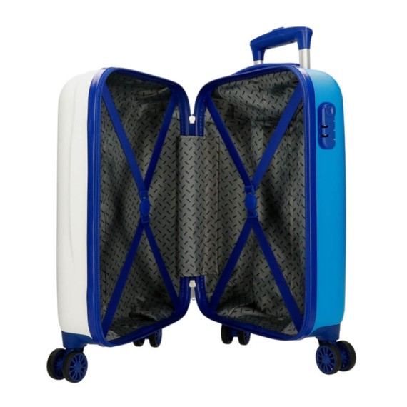 Mala de Cabine / Trolley 50cm 4R STITCH Happy Branco/Azul | Ref. 186.4381343 Mala de Cabine / Trolley 50cm 4R STITCH Happy Branco/Azul | Ref. 186.4381343