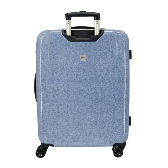 Mala de Viagem / Trolley Médio 65cm 4R STITCH You Are Magic Denim | Ref. 186.3851222 Mala de Viagem / Trolley Médio 65cm 4R STITCH You Are Magic Denim | Ref. 186.3851222