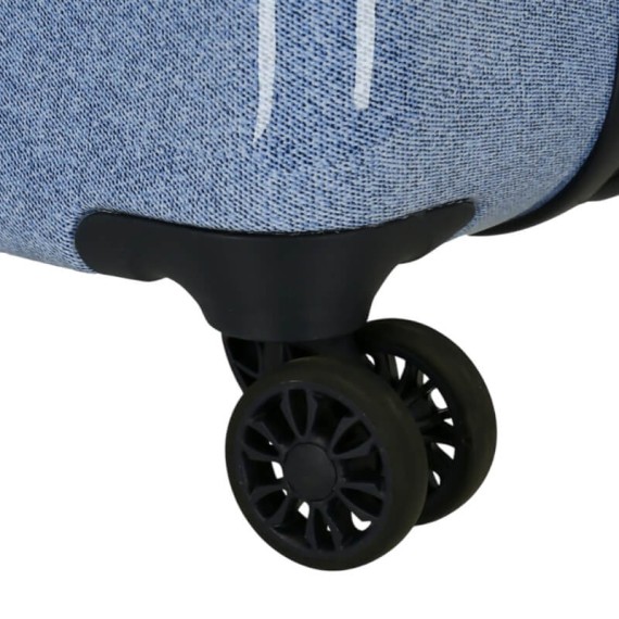 Mala de Viagem / Trolley Médio 65cm 4R STITCH You Are Magic Denim | Ref. 186.3851222 Mala de Viagem / Trolley Médio 65cm 4R STITCH You Are Magic Denim | Ref. 186.3851222