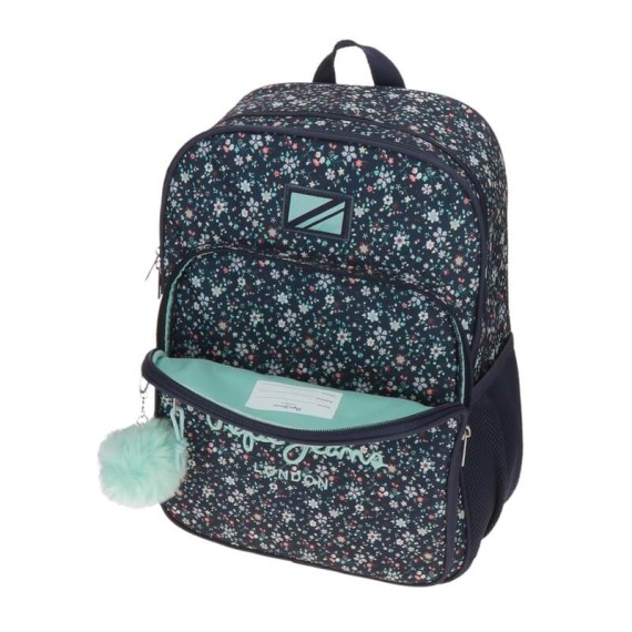 Mochila Escolar 40Cm 2C PEPE JEANS Alenka Azul Marinho | Ref. 186.6712221 Mochila Escolar 40Cm 2C PEPE JEANS Alenka Azul Marinho | Ref. 186.6712221