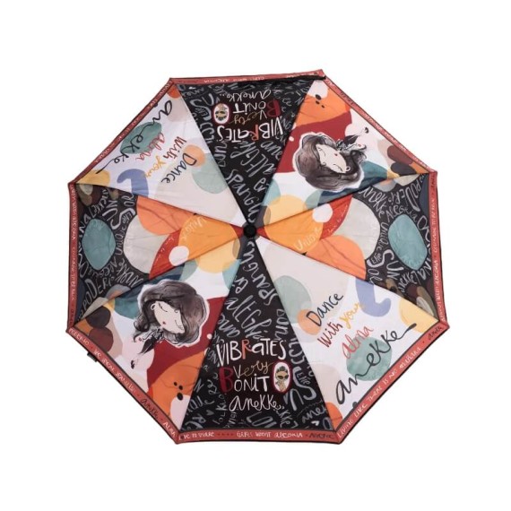 ANEKKE Guarda-Chuva Pequeno Automático Alma Multicolor | Ref. 280.40473-101