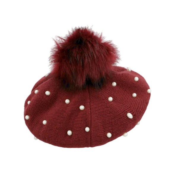 ANEKKE Boina de Malha Mademoiselle Bordô | Ref. 280.41481-411