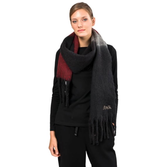 ANEKKE Cachecol Estampado c/ Franjas Multicolor | Ref. 280.41480-222