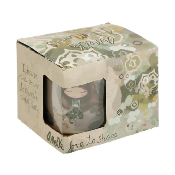 ANEKKE Caneca de Porcelana Real Imagen Bege | Ref. 280.41475-101