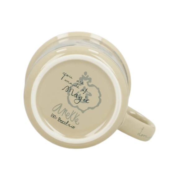 ANEKKE Caneca de Porcelana Real Imagen Bege | Ref. 280.41475-101