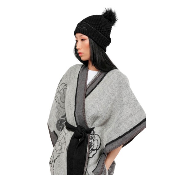 ANEKKE Gorro de Malha c/ Pompom Preto | Ref. 280.41471-311