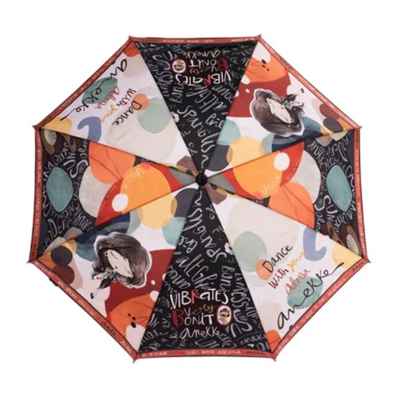 ANEKKE Guarda-Chuva Comprido Manual Alma Multicolor | Ref. 280.40473-201