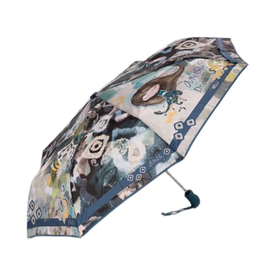 ANEKKE Guarda-Chuva Pequeno Automático Real Azul | Ref. 280.41473-103