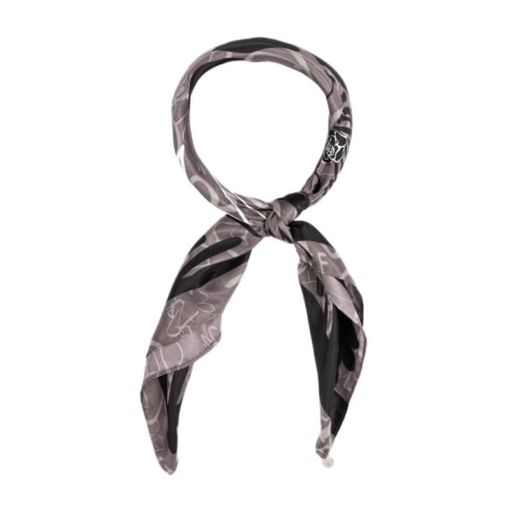 ANEKKE Lenço Quadrado Estampado Nature Koko Preto | Ref. 280.41480-314 ANEKKE Lenço Quadrado Estampado Nature Koko Preto | Ref. 280.41480-314