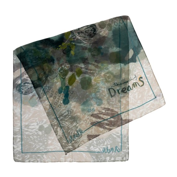 ANEKKE Lenço Retangular Estampado Real Bege | Ref. 280.41470-031