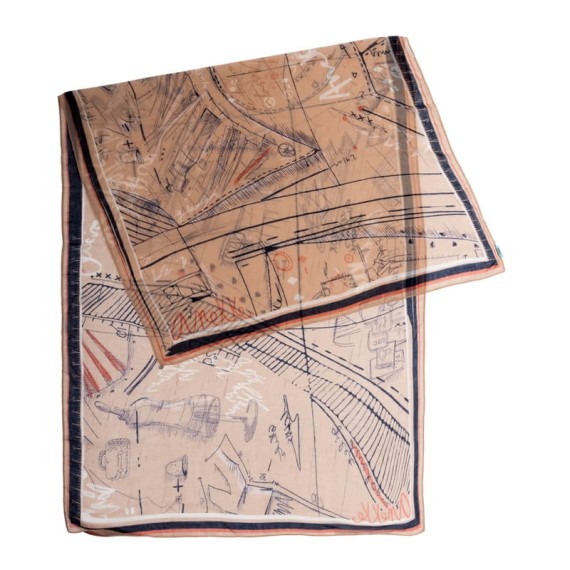 ANEKKE Lenço Retangular Estampado Studio | Ref. 280.41480-061