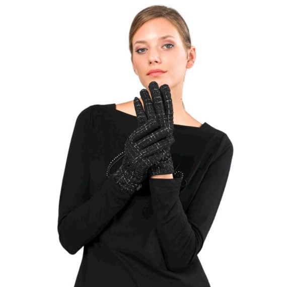 ANEKKE Luvas de Senhora em Tecido Pretas | Ref. 280.41482-041