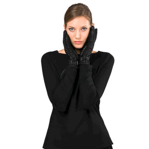 ANEKKE Luvas de Senhora em Tecido Pretas | Ref. 280.41482-041