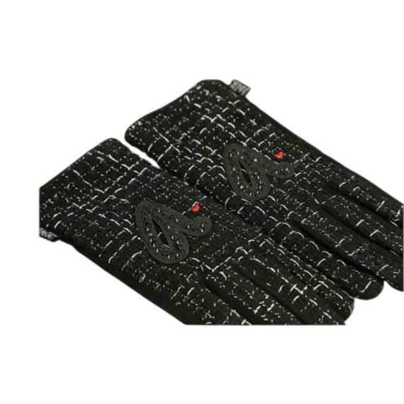 ANEKKE Luvas de Senhora em Tecido Pretas | Ref. 280.41482-041