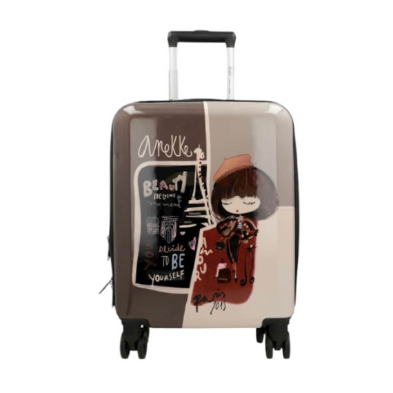 ANEKKE Mala de Cabine 55cm 4R Exp. Mademoiselle Multicolor | Ref. 280.41584-001