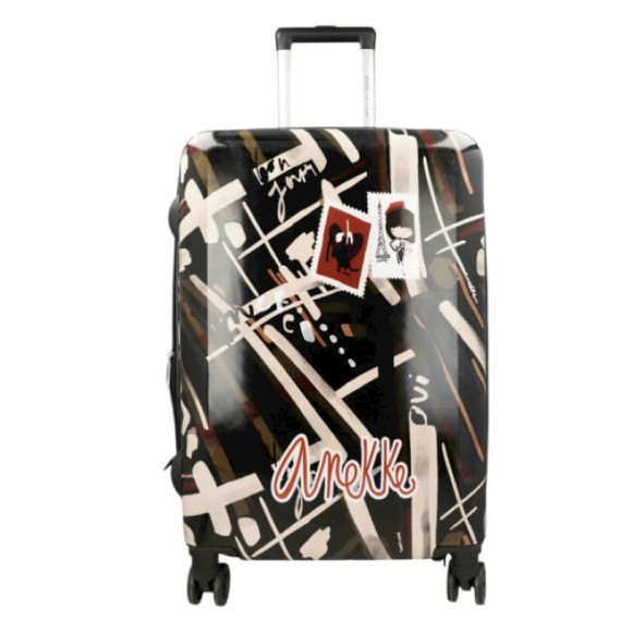 ANEKKE Mala de Viagem Média 66cm 4R Mademoiselle Multicolor | Ref. 280.41584-011