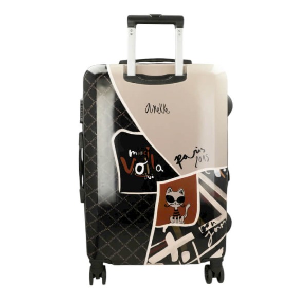 ANEKKE Mala de Viagem Média 66cm 4R Mademoiselle Multicolor | Ref. 280.41584-011