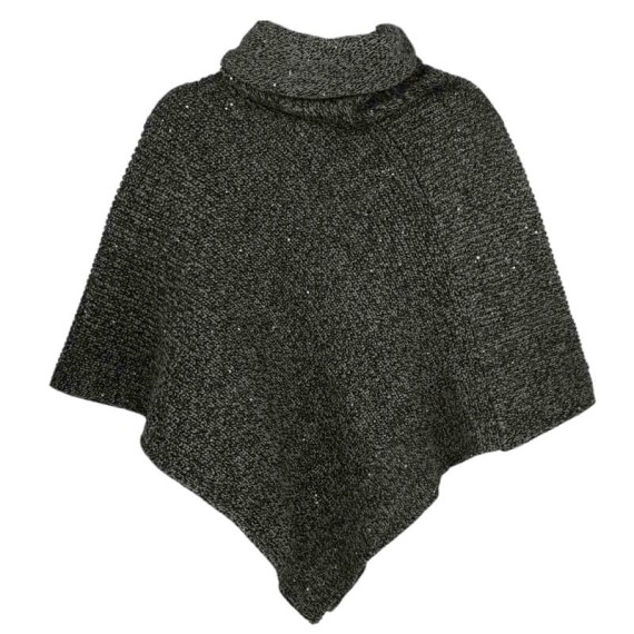 ANEKKE Poncho Gola Alta para Senhora Azul | Ref. 280.41274-052