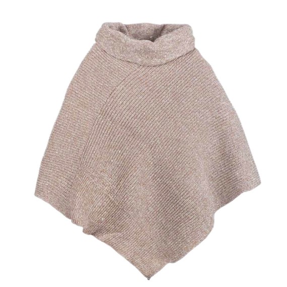 ANEKKE Poncho Gola Alta para Senhora Bege | Ref. 280.41274-051