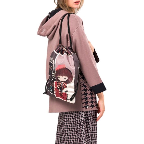 ANEKKE Saco Mochila Mademoiselle Imagen Multicolor | Ref. 280.41484-003