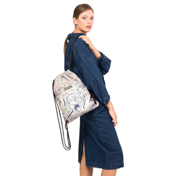 ANEKKE Saco Mochila Mademoiselle Studio Bege | Ref. 280.41484-004
