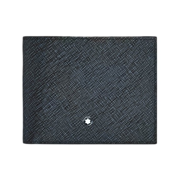Carteira Horizontal 6CC MONTBLANC Sartorial Tweed Blue | Ref. 238.220384