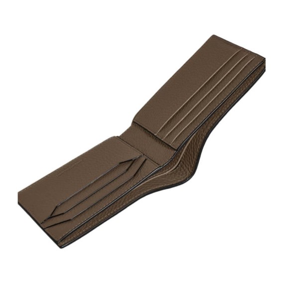 Carteira Horizontal 6CC MONTBLANC Soft Grain Noisette | Ref. 238.220199