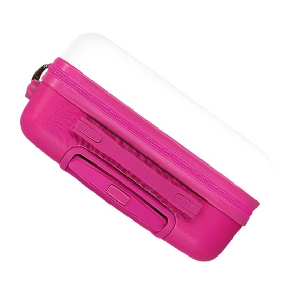 Mala de Cabine / Trolley 55cm 4R STITCH Love To Travel Branca | Ref. 186.2211182