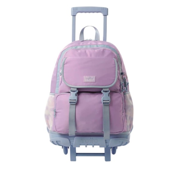 Mochila Infantil 8 e 10 Anos Compacta Cluw TOTTO MZ0 Lilás | Ref. 330.MJ03CLW00310MZ0L