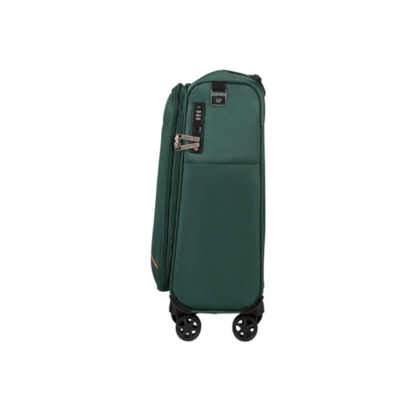 SAMSONITE Mala de Cabine 55cm 4R Exp. Base Breeze Verde Escuro | Ref. 92.154779-1259