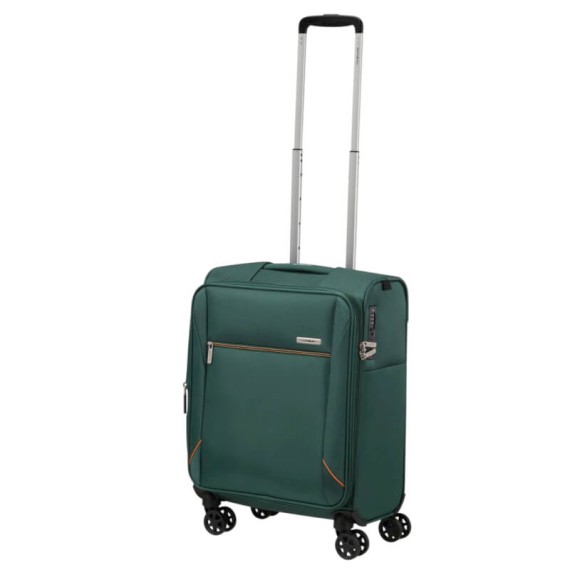 SAMSONITE Mala de Cabine 55cm 4R Exp. Base Breeze Verde Escuro | Ref. 92.154779-1259