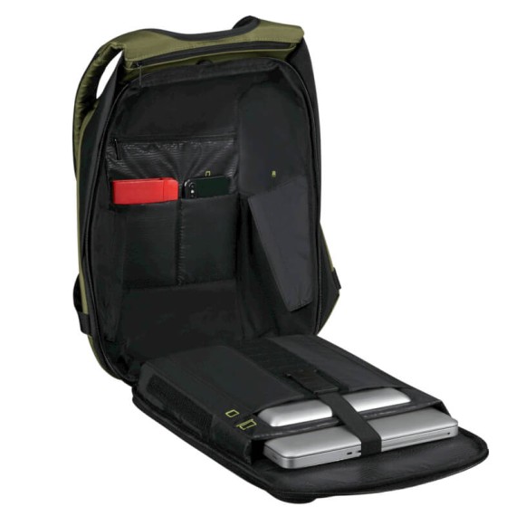 SAMSONITE Mochila Anti-Roubo 15.6” Securipak 2.0 Verde Wasabi | Ref. 92.150941-2028