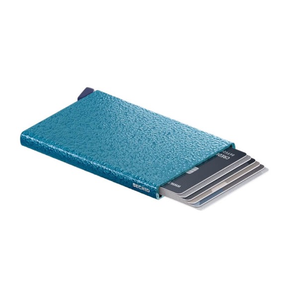 SECRID Porta-Cartões Cardprotector Hammerstone Azure | Ref. 297.CH-A