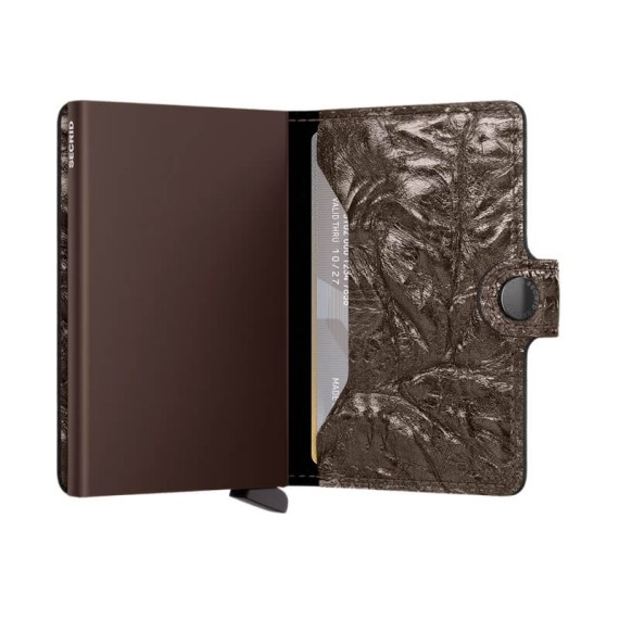 Carteira SECRID Miniwallet Crunch Bronze | Ref. 297.MCR-BZ
