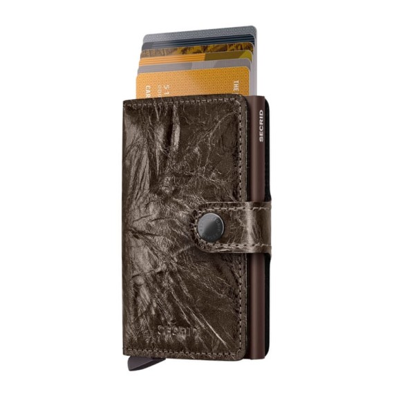 Carteira SECRID Miniwallet Crunch Bronze | Ref. 297.MCR-BZ