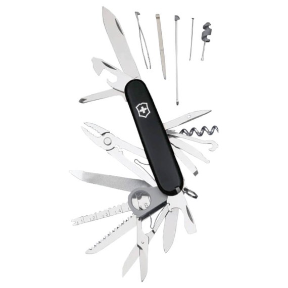 Canivete 91mm VICTORINOX Swiss-Champ 33 Funções Preto | Ref. 320.16795.3