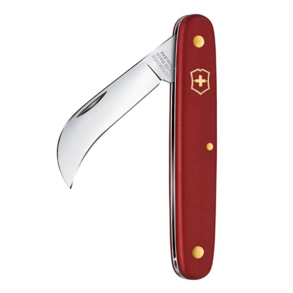 Canivete Poda 100mm VICTORINOX Pruning Knife 3.9060.B1 Vermelho | Ref. 320.39060.B1