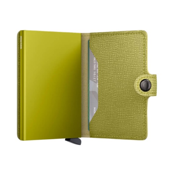 Carteira SECRID Miniwallet Crisple Lime | Ref. 297.MC-LI